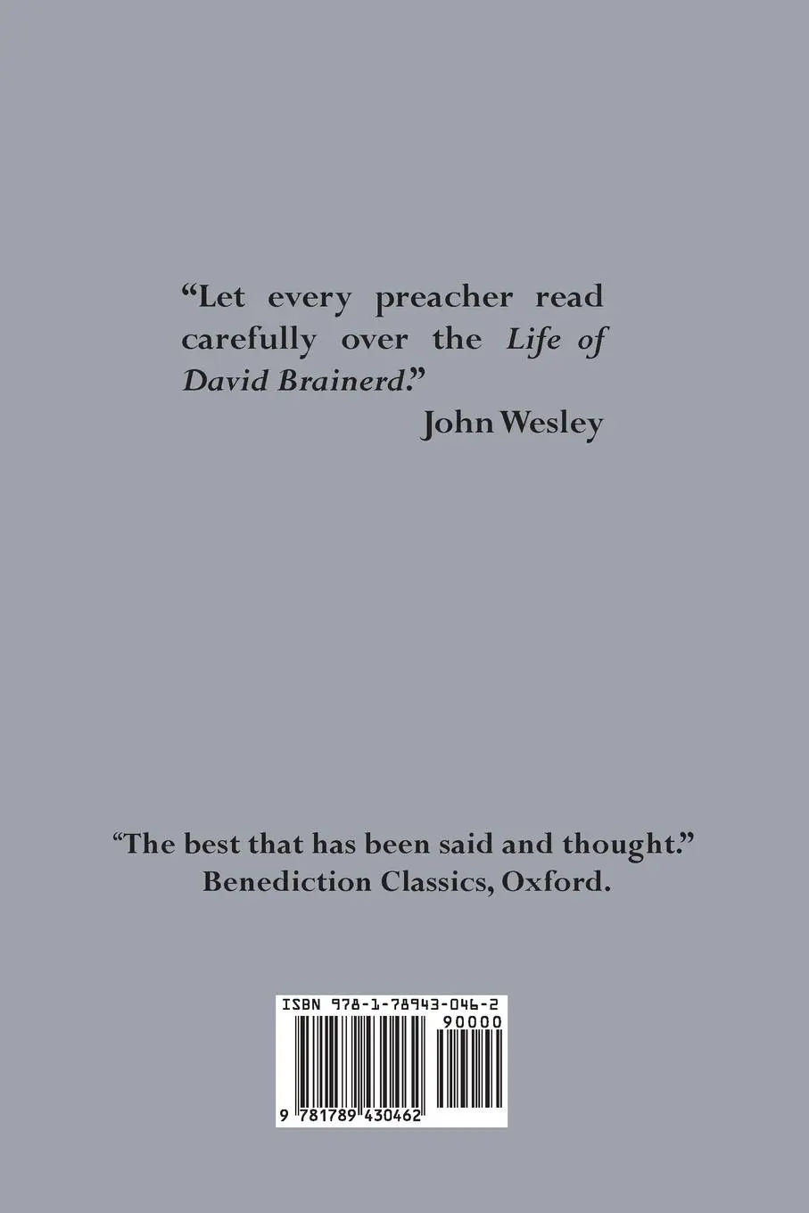 Rückseite: 9781789430462 | The Life and Diary of David Brainerd | Jonathan Edwards (u. a.) | Buch