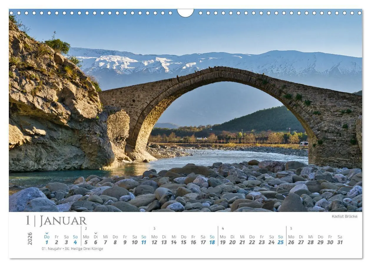 Bild: 9783457270462 | Albanien - wild, authentisch, abenteuerlich (Wandkalender 2026 DIN...