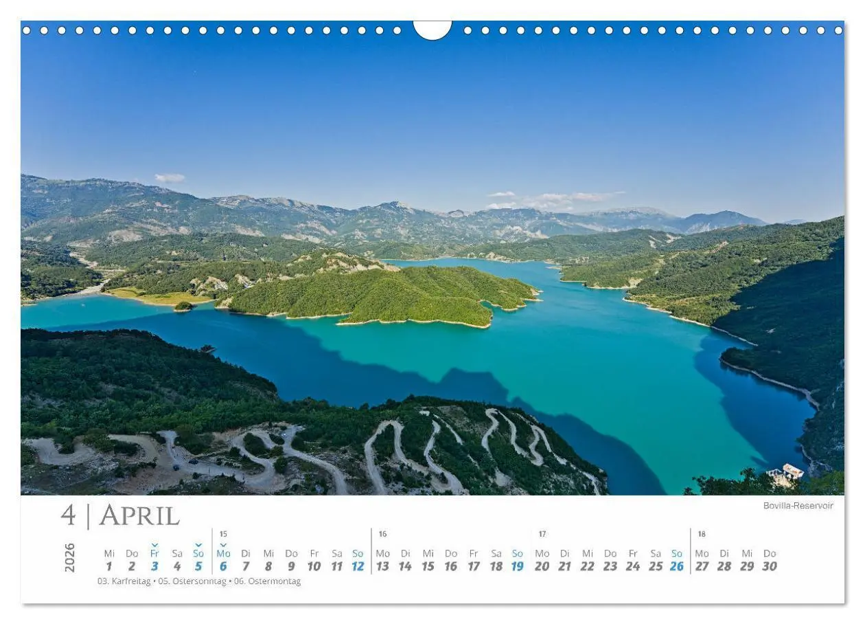 Bild: 9783457270462 | Albanien - wild, authentisch, abenteuerlich (Wandkalender 2026 DIN...