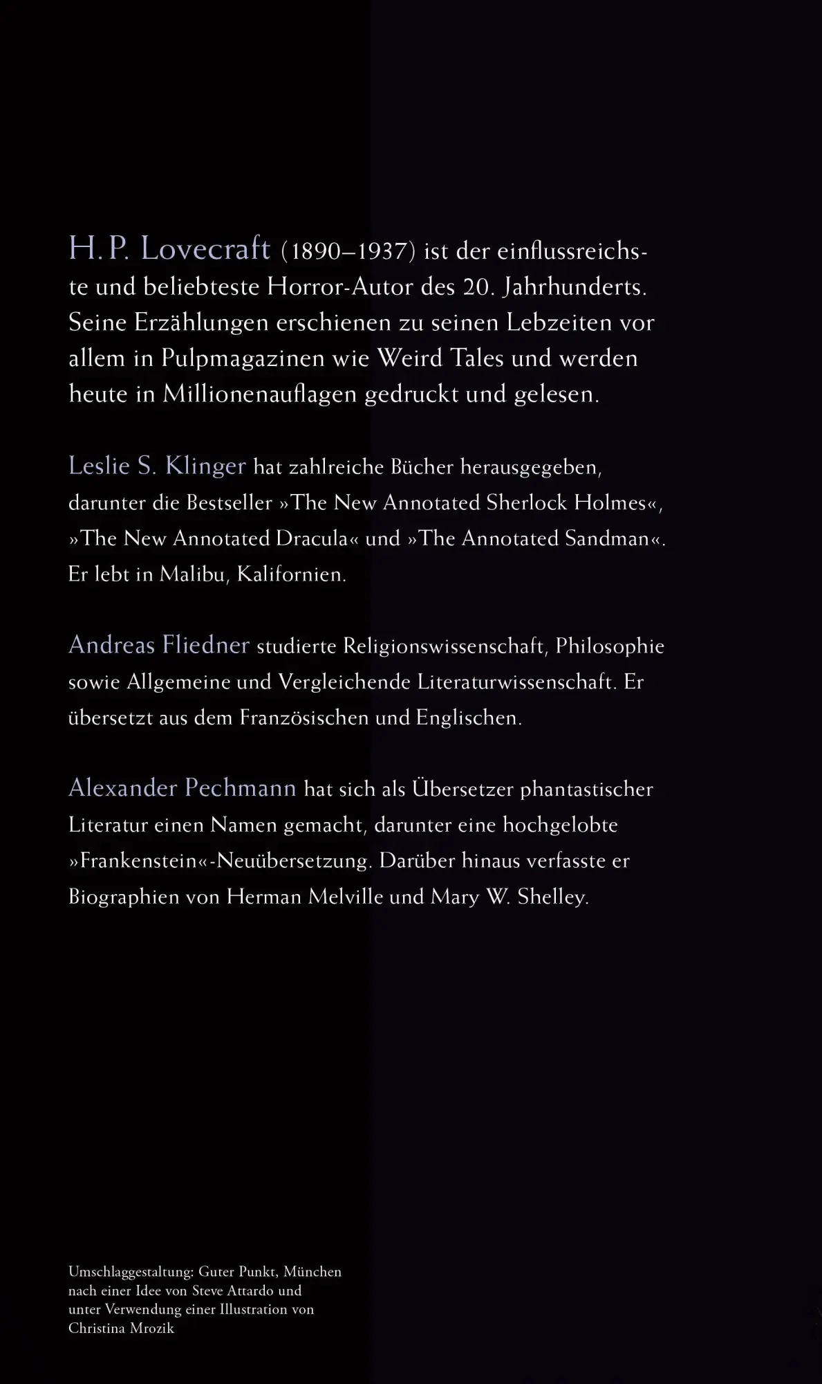 Bild: 9783596700462 | H. P. Lovecraft. Das Werk II | Große kommentierte Ausgabe | Lovecraft