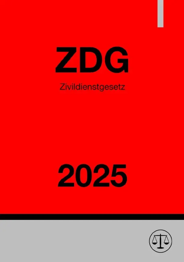 Cover: 9783819090462 | Zivildienstgesetz - ZDG 2025 | Ronny Studier | Taschenbuch | 48 S.