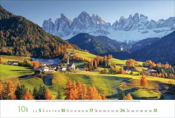 Bild: 9783819300462 | Berge 2027 | Verlag Korsch | Kalender | Spiralbindung | 14 S. | 2027