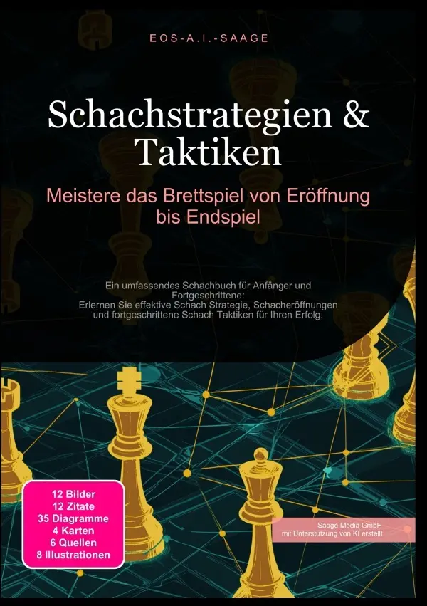 Cover: 9783819780462 | Schachstrategien &amp; Taktiken: Meistere das Brettspiel von Eröffnung...