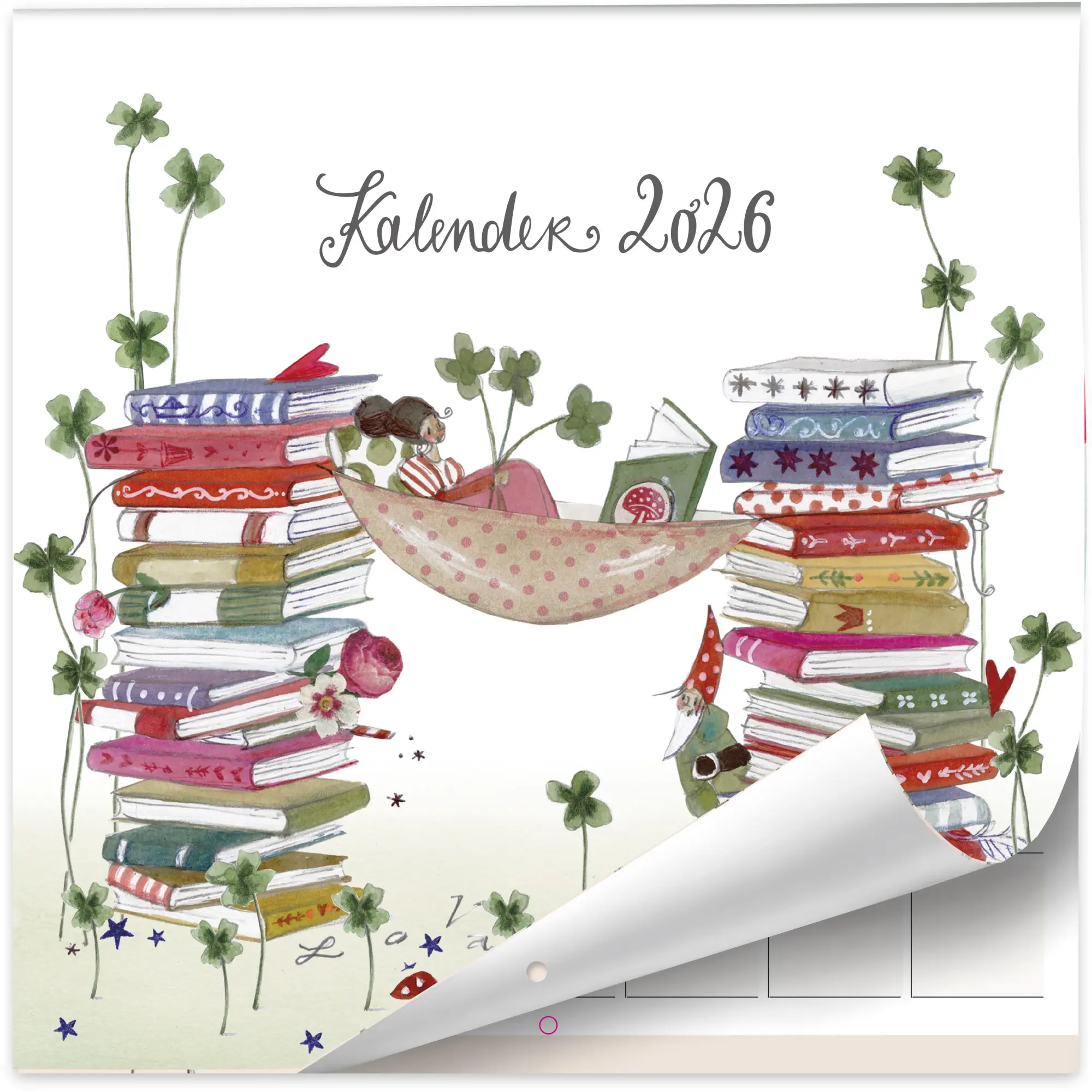 Cover: 9783911060462 | Broschürenkalender Hängematte 2026 | Mohnblumen | Silke Leffler | 2026