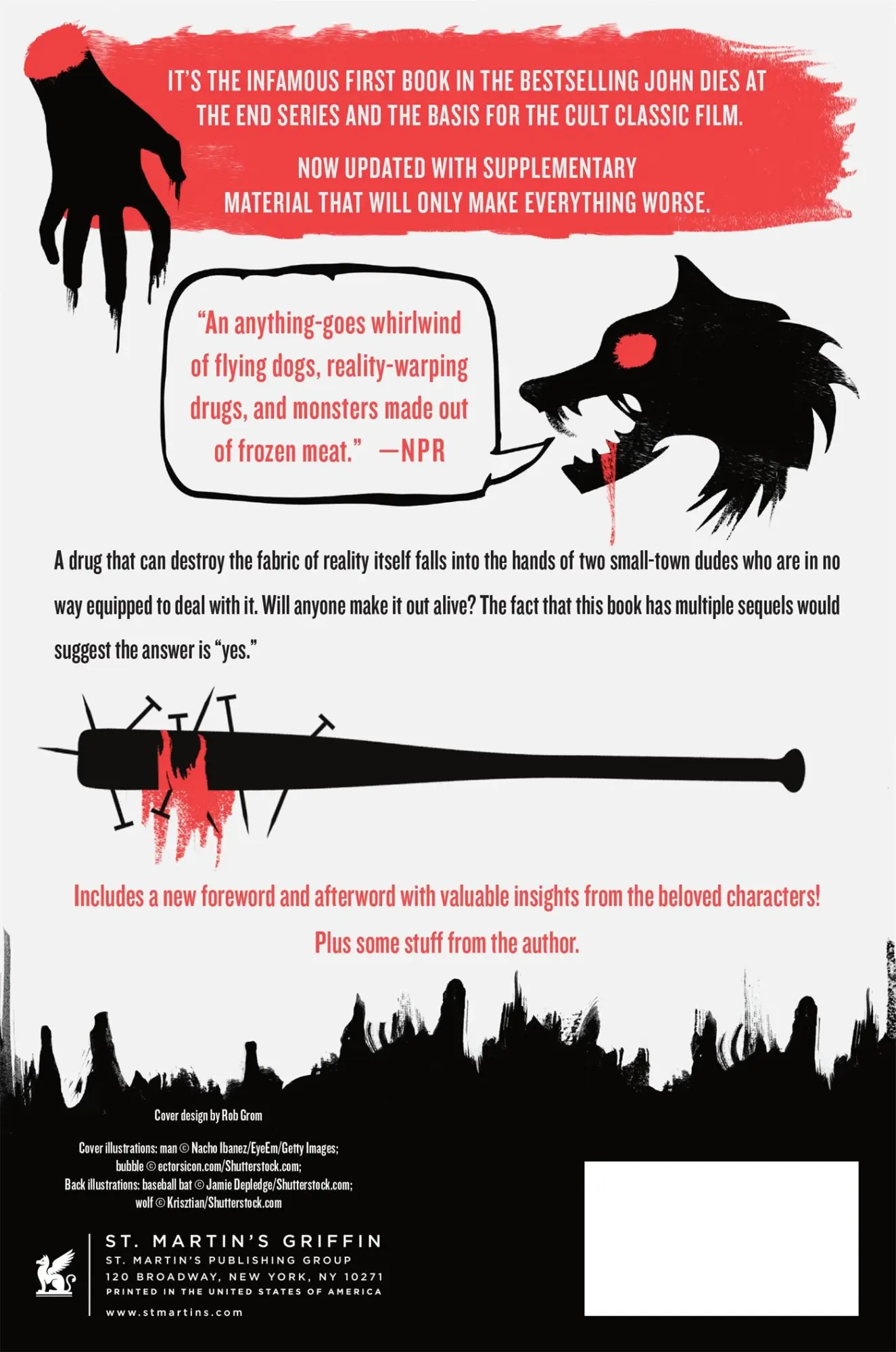 Rückseite: 9781250830562 | John Dies at the End | Jason Pargin (u. a.) | Taschenbuch | Englisch