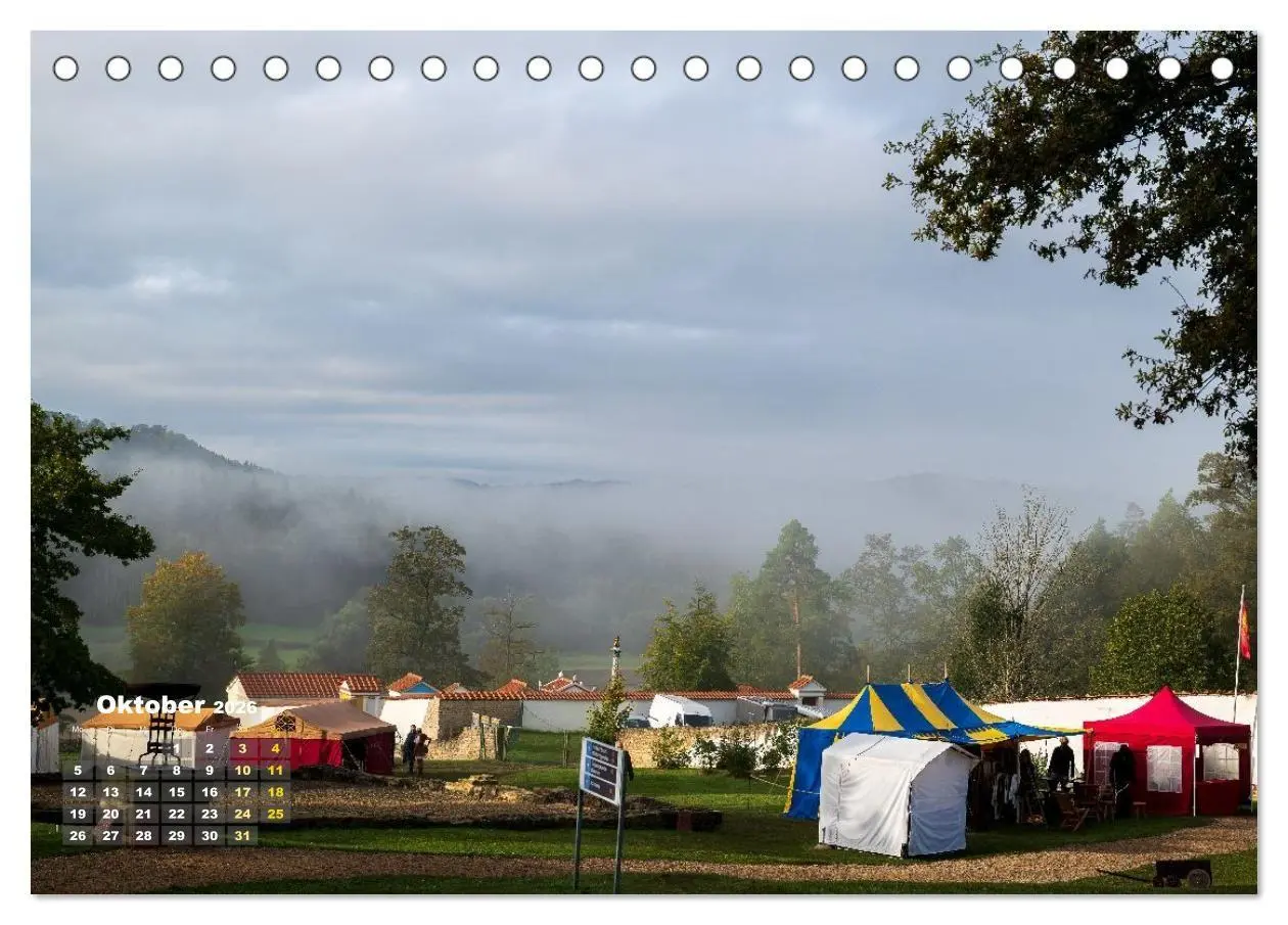 Bild: 9783516730562 | Römisches Freilichtmuseum Hechingen-Stein 2026 (Tischkalender 2026...