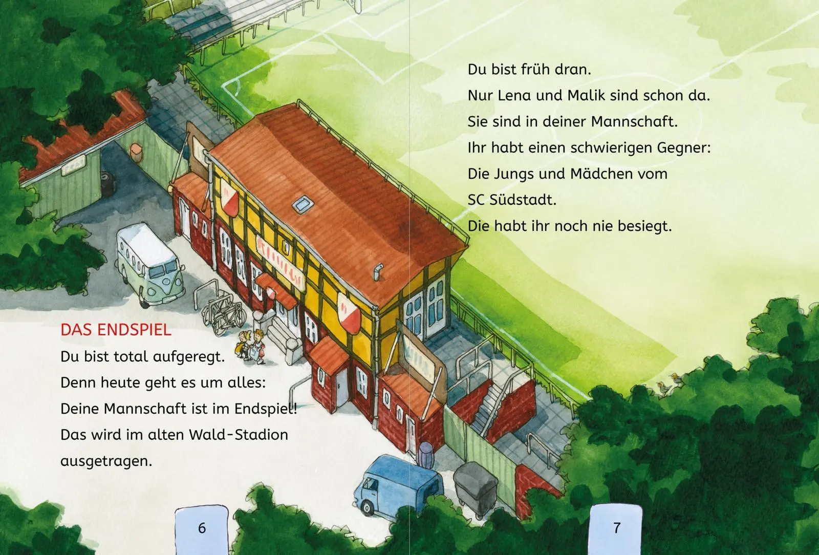 Bild: 9783551690562 | Achtung!: Fiese Abseitsfalle | Einfach Lesen Lernen | Tielmann | Buch