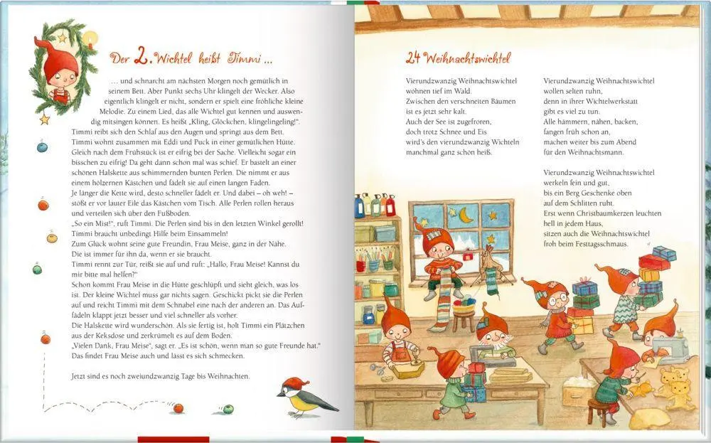 Bild: 9783649630562 | 24 Weihnachtswichtel | Geschichten &amp; Gedichte für jeden Tag im Advent