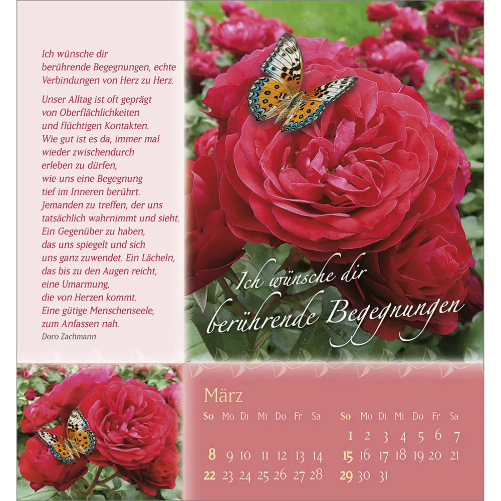 Bild: 9783754880562 | Rosenduft mit besten Wünschen 2026 | Doro Zachmann | Kalender | 13 S.