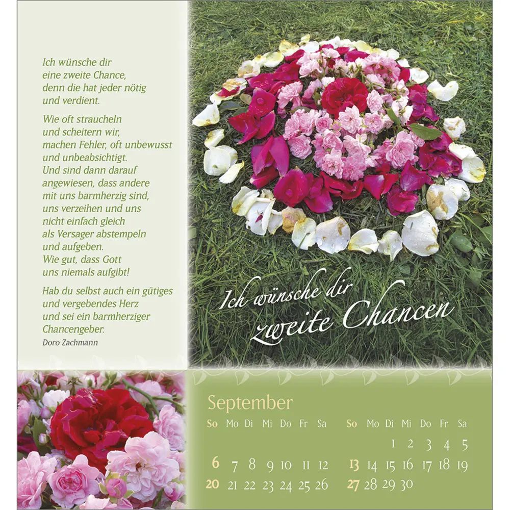 Bild: 9783754880562 | Rosenduft mit besten Wünschen 2026 | Doro Zachmann | Kalender | 13 S.