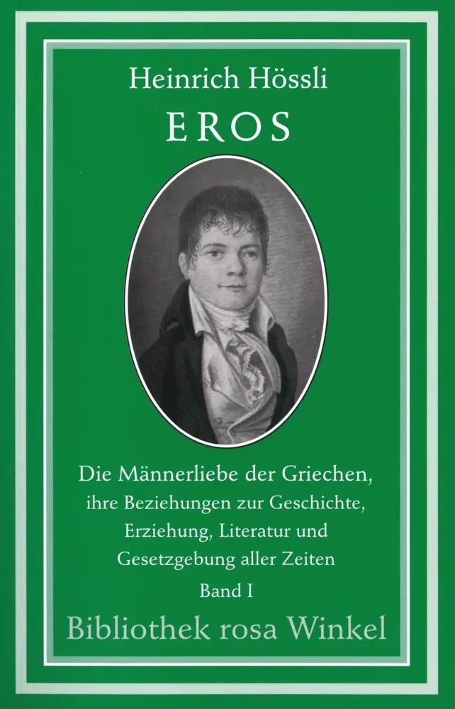 Cover: 9783861490562 | Eros, Die Männerliebe der Griechen, ihre Beziehungen zur...