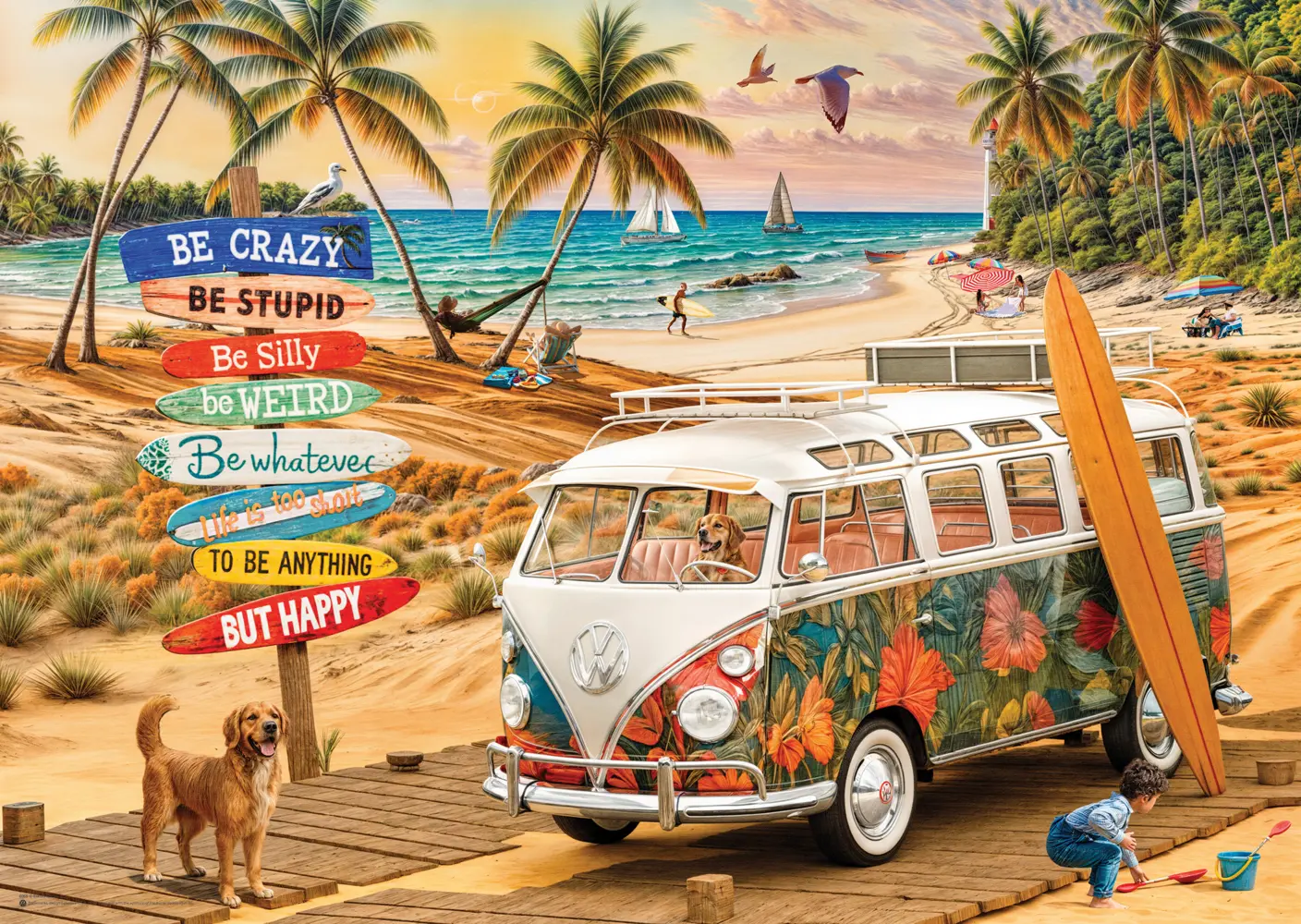 Bild: 628136660662 | VW Be Happy | Spiel | In Spielebox | 6000-6066 | Deutsch | 2026