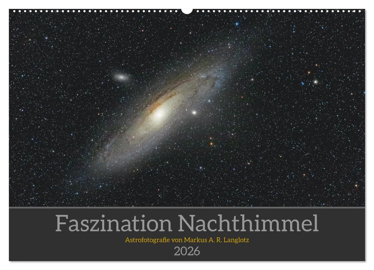Cover: 9783457560662 | Faszination Nachthimmel (Wandkalender 2026 DIN A2 quer), CALVENDO...