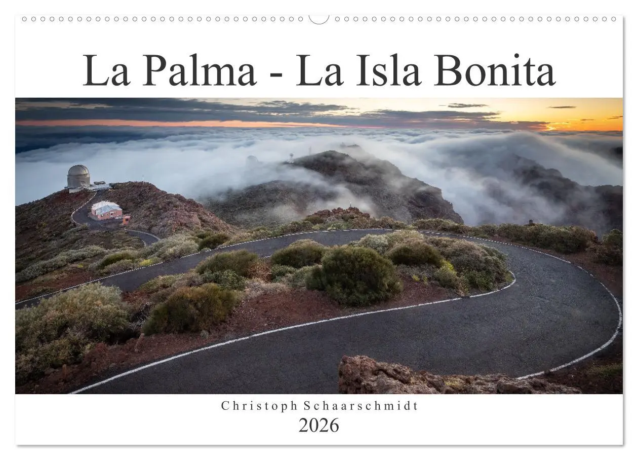Cover: 9783457630662 | La Palma - La Isla Bonita (Wandkalender 2026 DIN A2 quer), CALVENDO...