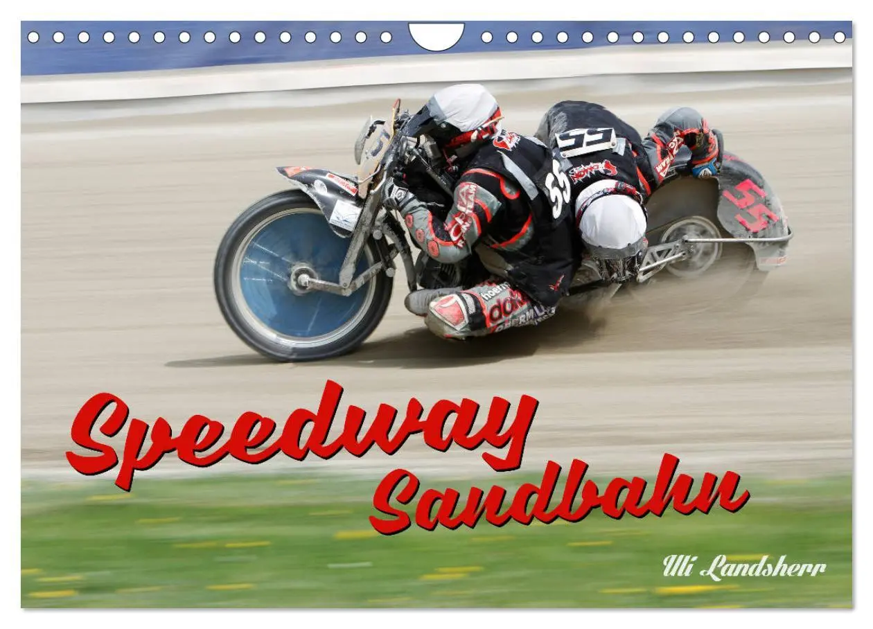 Cover: 9783457700662 | Speedway Sandbahn (Wandkalender 2026 DIN A4 quer), CALVENDO...