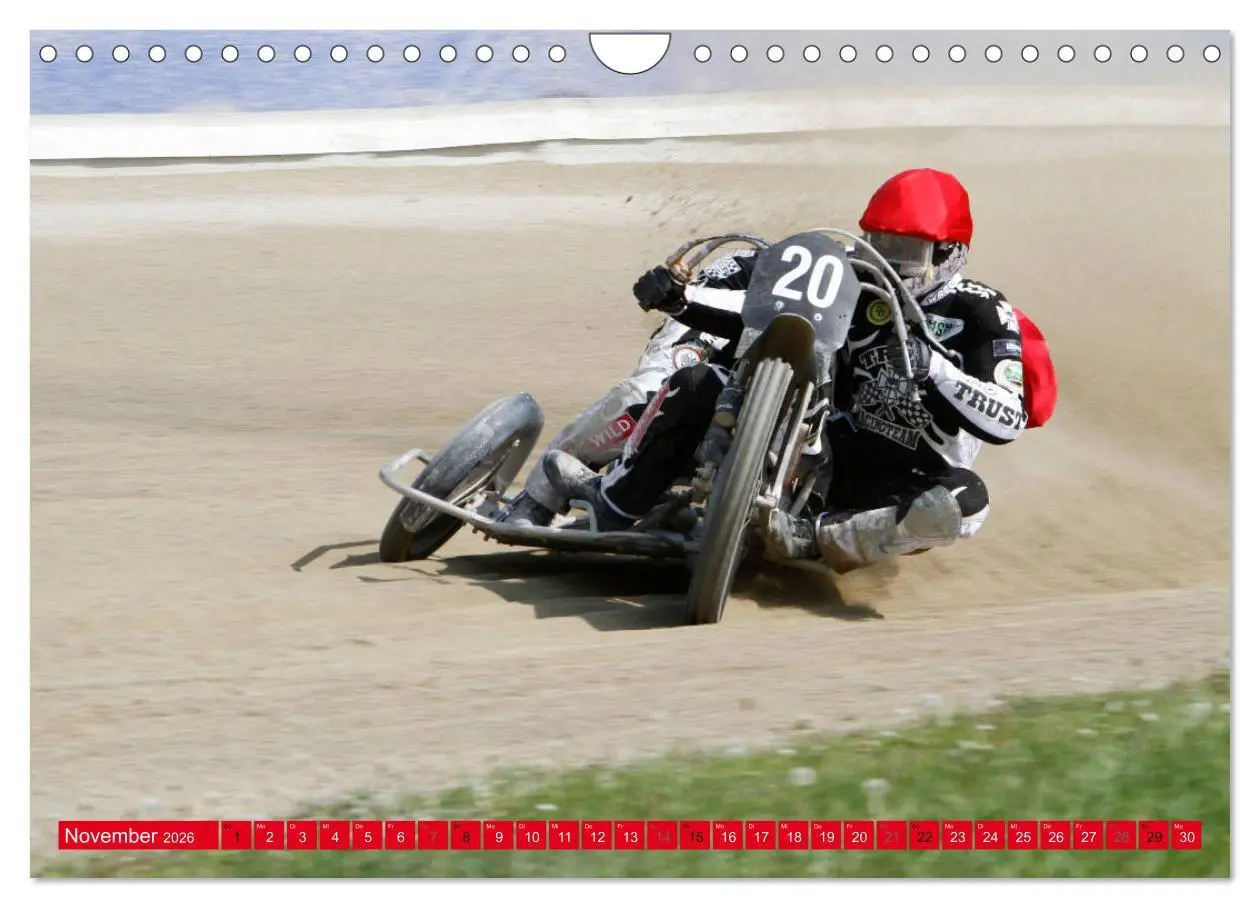 Bild: 9783457700662 | Speedway Sandbahn (Wandkalender 2026 DIN A4 quer), CALVENDO...