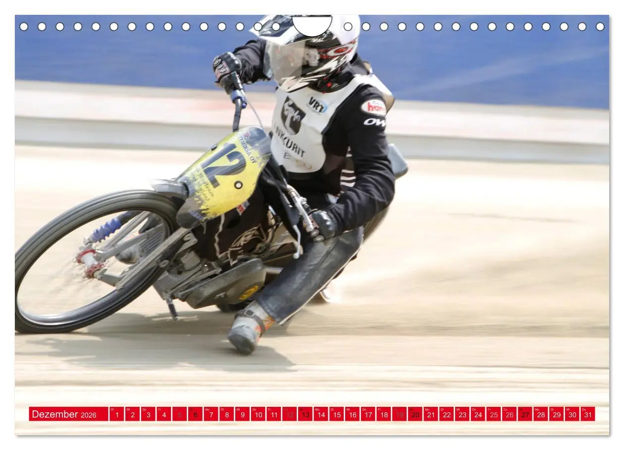Bild: 9783457700662 | Speedway Sandbahn (Wandkalender 2026 DIN A4 quer), CALVENDO...