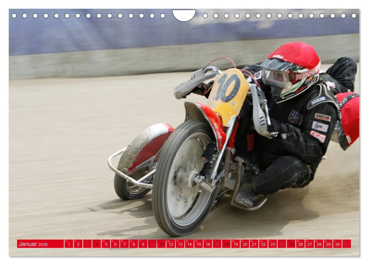 Bild: 9783457700662 | Speedway Sandbahn (Wandkalender 2026 DIN A4 quer), CALVENDO...