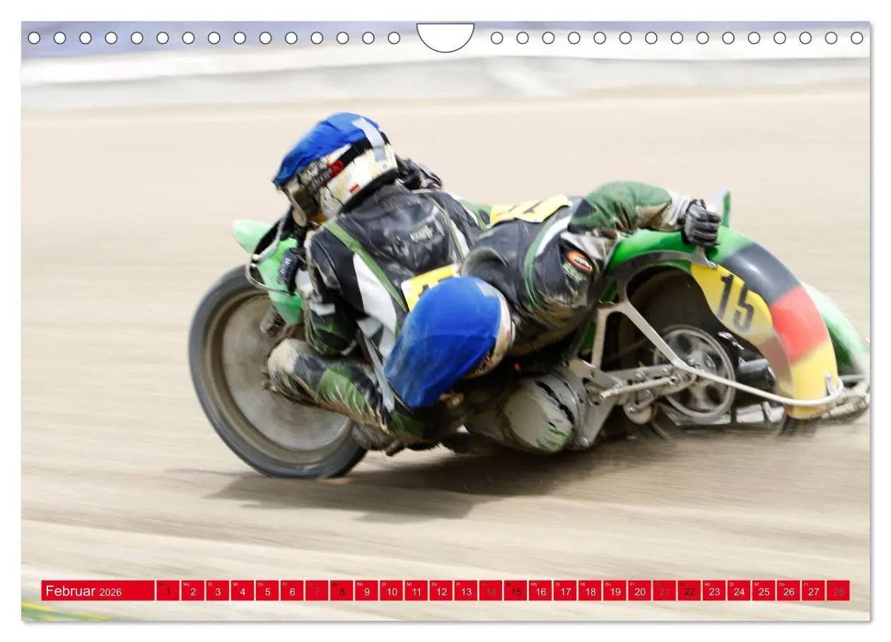 Bild: 9783457700662 | Speedway Sandbahn (Wandkalender 2026 DIN A4 quer), CALVENDO...