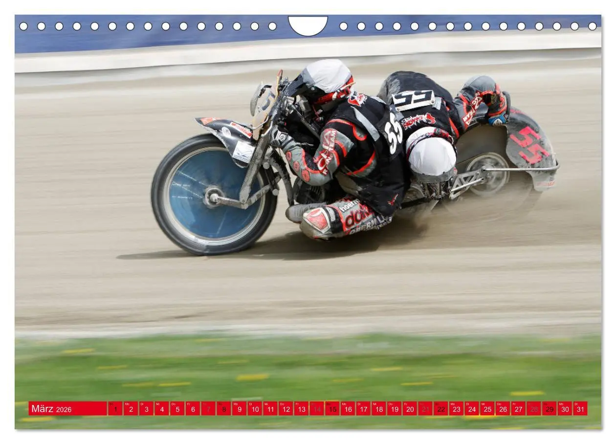 Bild: 9783457700662 | Speedway Sandbahn (Wandkalender 2026 DIN A4 quer), CALVENDO...