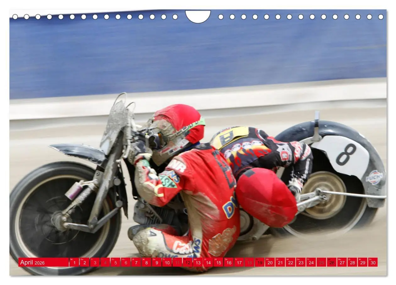Bild: 9783457700662 | Speedway Sandbahn (Wandkalender 2026 DIN A4 quer), CALVENDO...