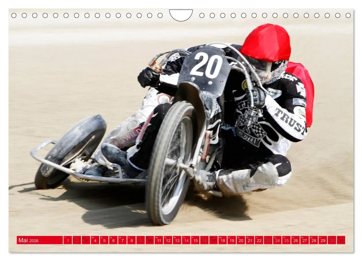 Bild: 9783457700662 | Speedway Sandbahn (Wandkalender 2026 DIN A4 quer), CALVENDO...