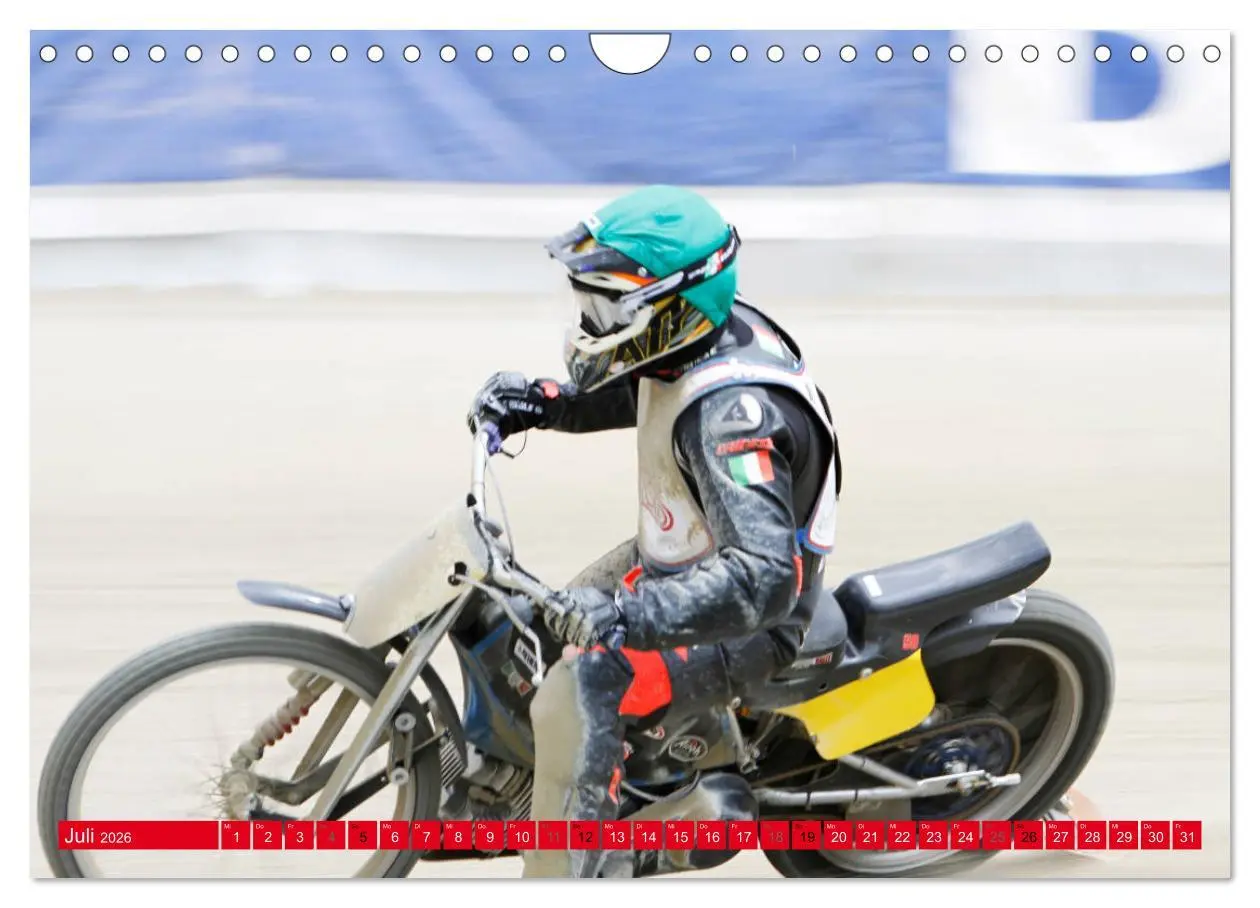 Bild: 9783457700662 | Speedway Sandbahn (Wandkalender 2026 DIN A4 quer), CALVENDO...