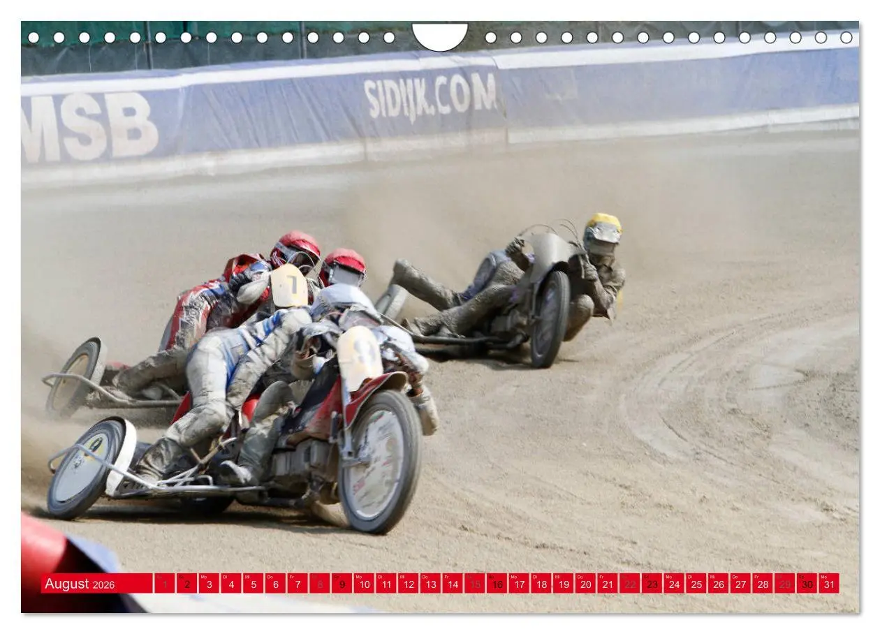 Bild: 9783457700662 | Speedway Sandbahn (Wandkalender 2026 DIN A4 quer), CALVENDO...