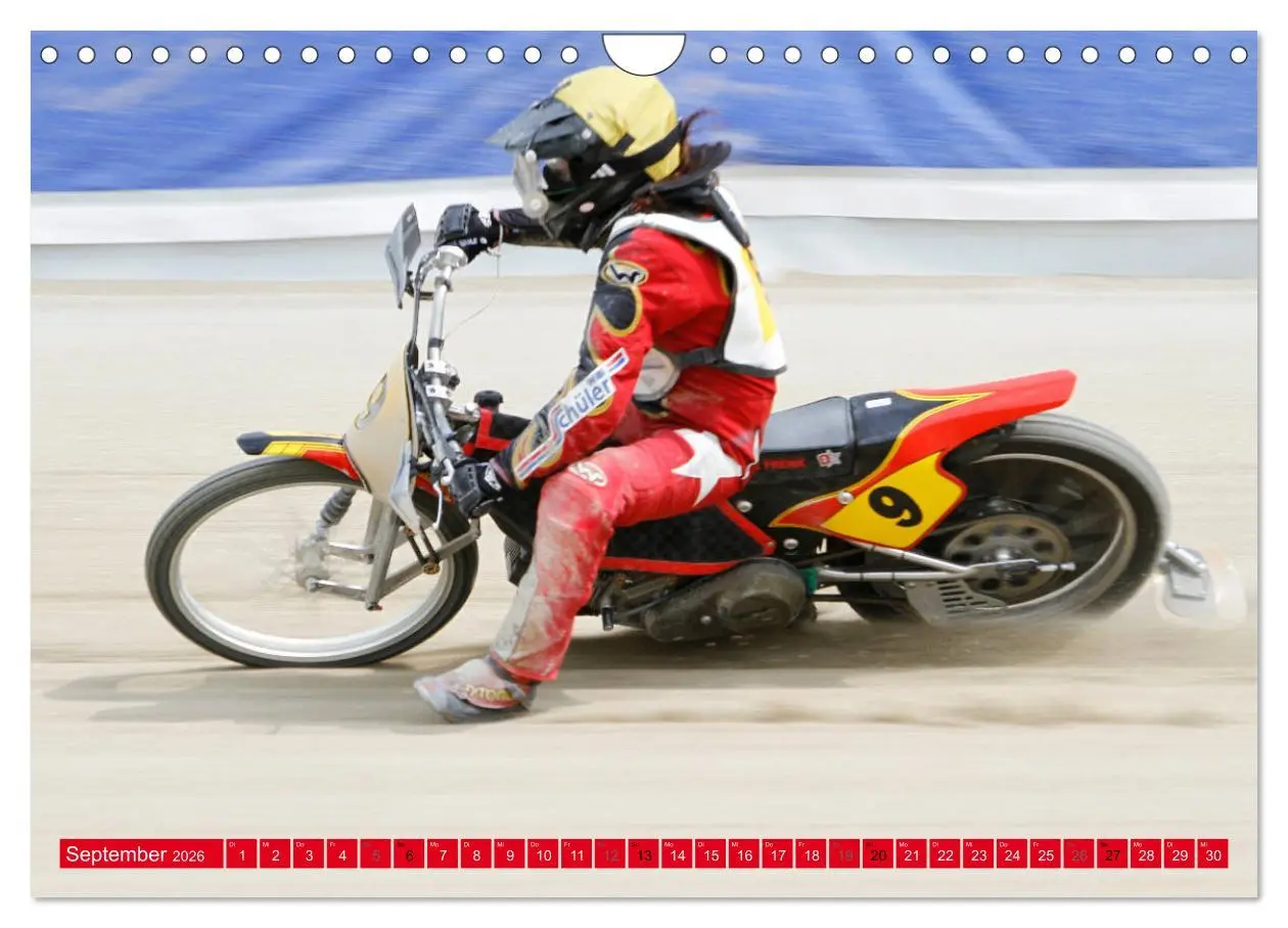 Bild: 9783457700662 | Speedway Sandbahn (Wandkalender 2026 DIN A4 quer), CALVENDO...