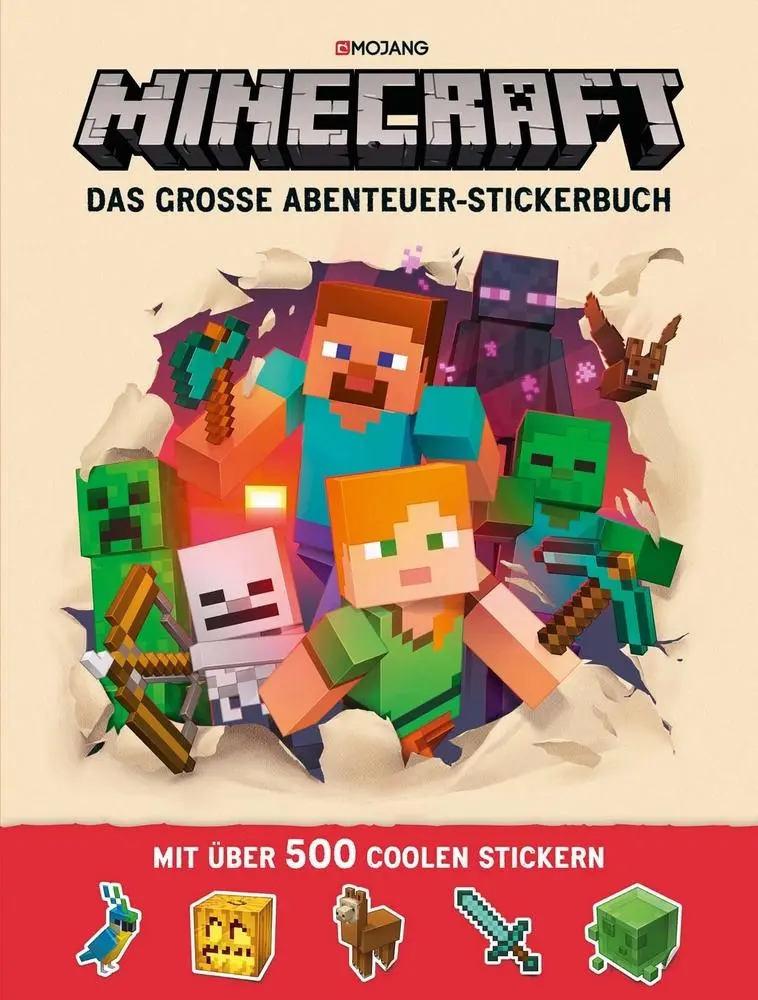 Cover: 9783505140662 | Minecraft, Das große Abenteuer-Stickerbuch | Minecraft | Buch | 32 S.