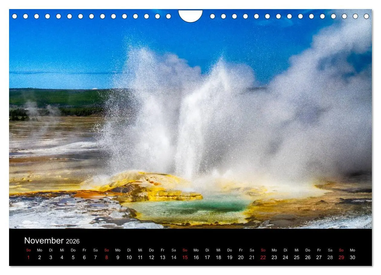 Bild: 9783516100662 | Traumziele in den USA. Der Yellowstone National Park (Wandkalender...