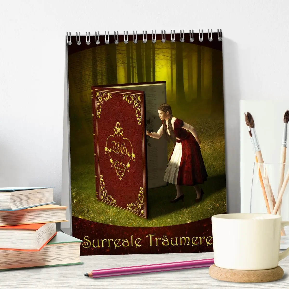 Bild: 9783516410662 | Surreale Träumerei (Tischkalender 2026 DIN A5 hoch), CALVENDO...