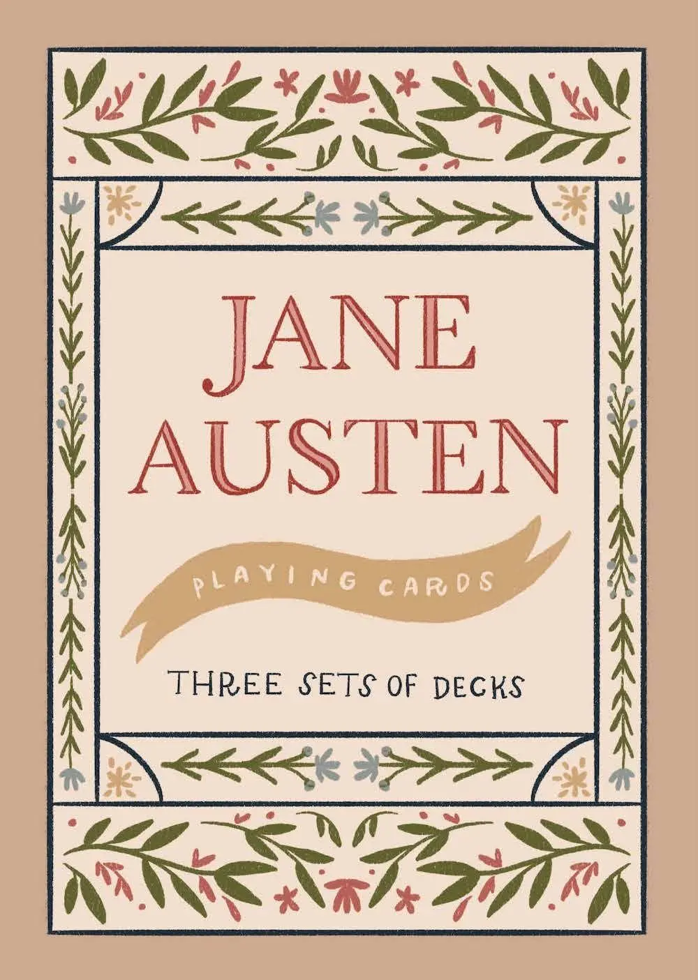 Cover: 9798893960662 | Literary Suits: Jane Austen Collection: Playing Cards for Austenites
