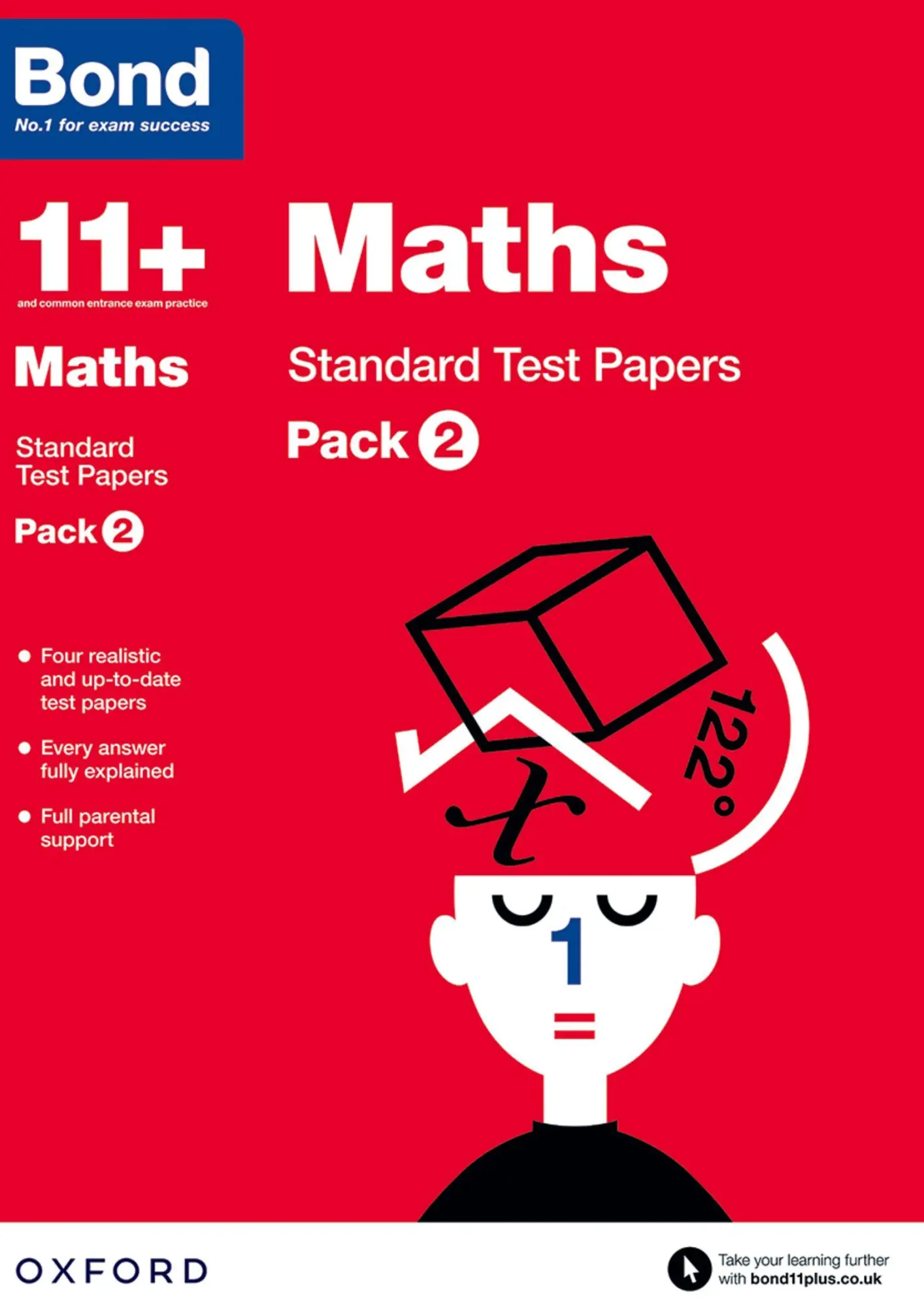 Cover: 9780192740762 | Bond 11+: Maths: Standard Test Papers: For 11+ GL assessment and...