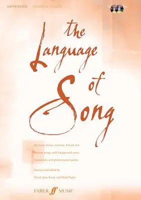 Cover: 9780571530762 | Language Of Song Medium | Advanced (Medium Voice) | Alfred Publishing