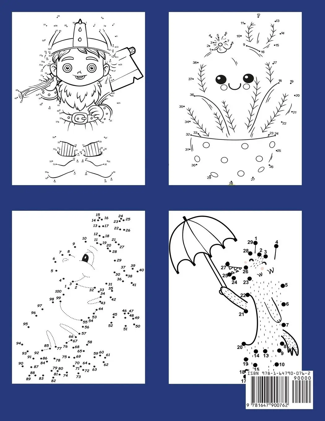 Rückseite: 9781647900762 | Jumbo Connect the Dots Book for Kids | Big Variety 175 Puzzles | Press