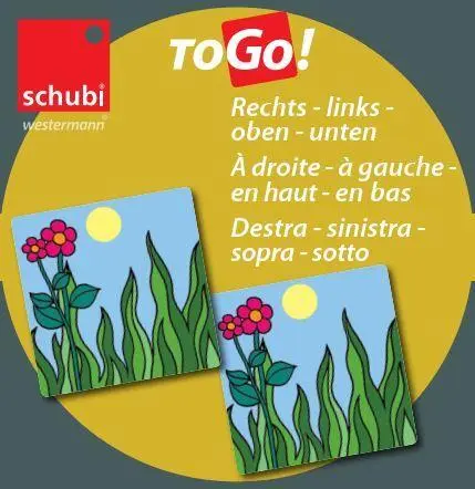 Bild: 9783072100762 | schubi ToGo 8 | Rechts-links-oben-unten | Marlies Schauer | Box | 2021