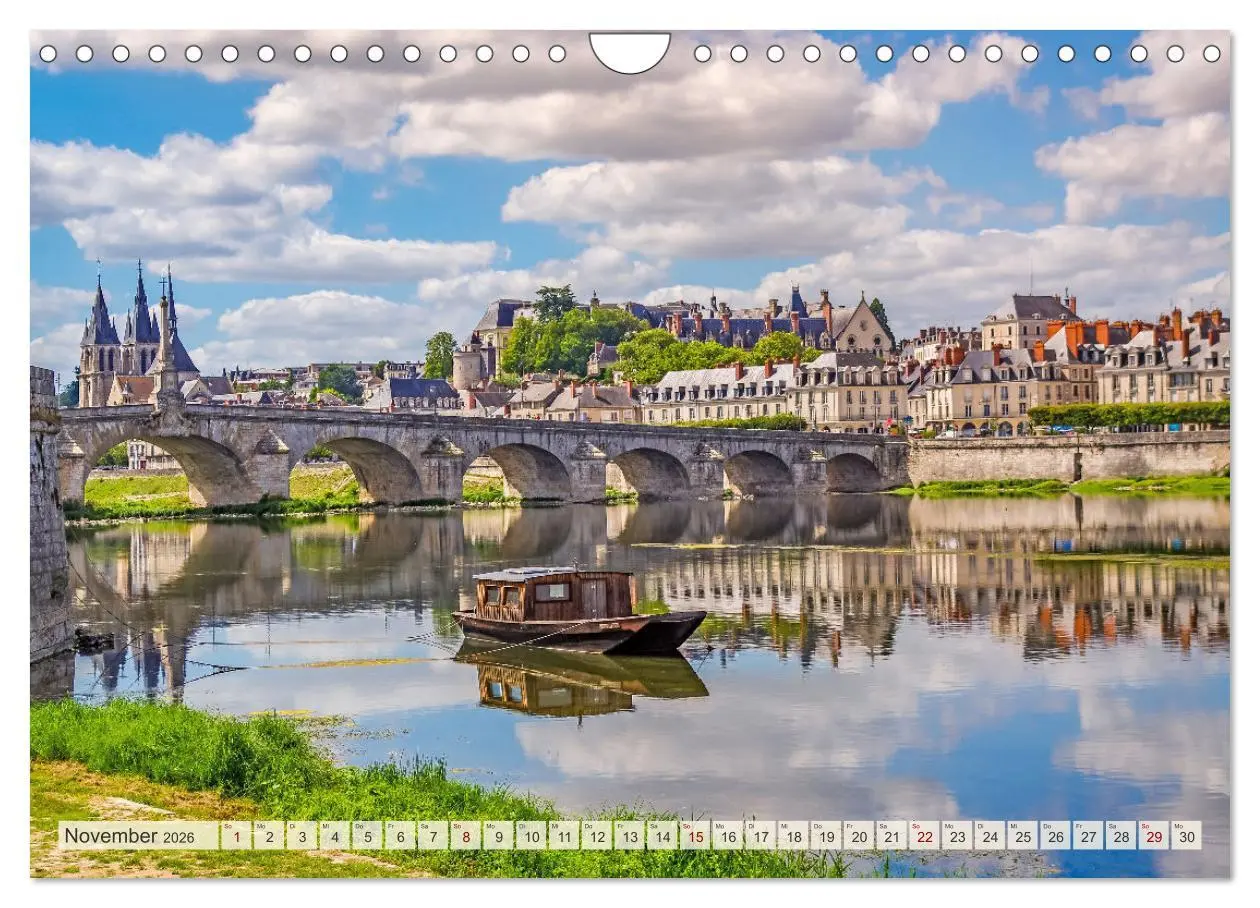 Bild: 9783457310762 | Romantisches Loiretal (Wandkalender 2026 DIN A4 quer), CALVENDO...