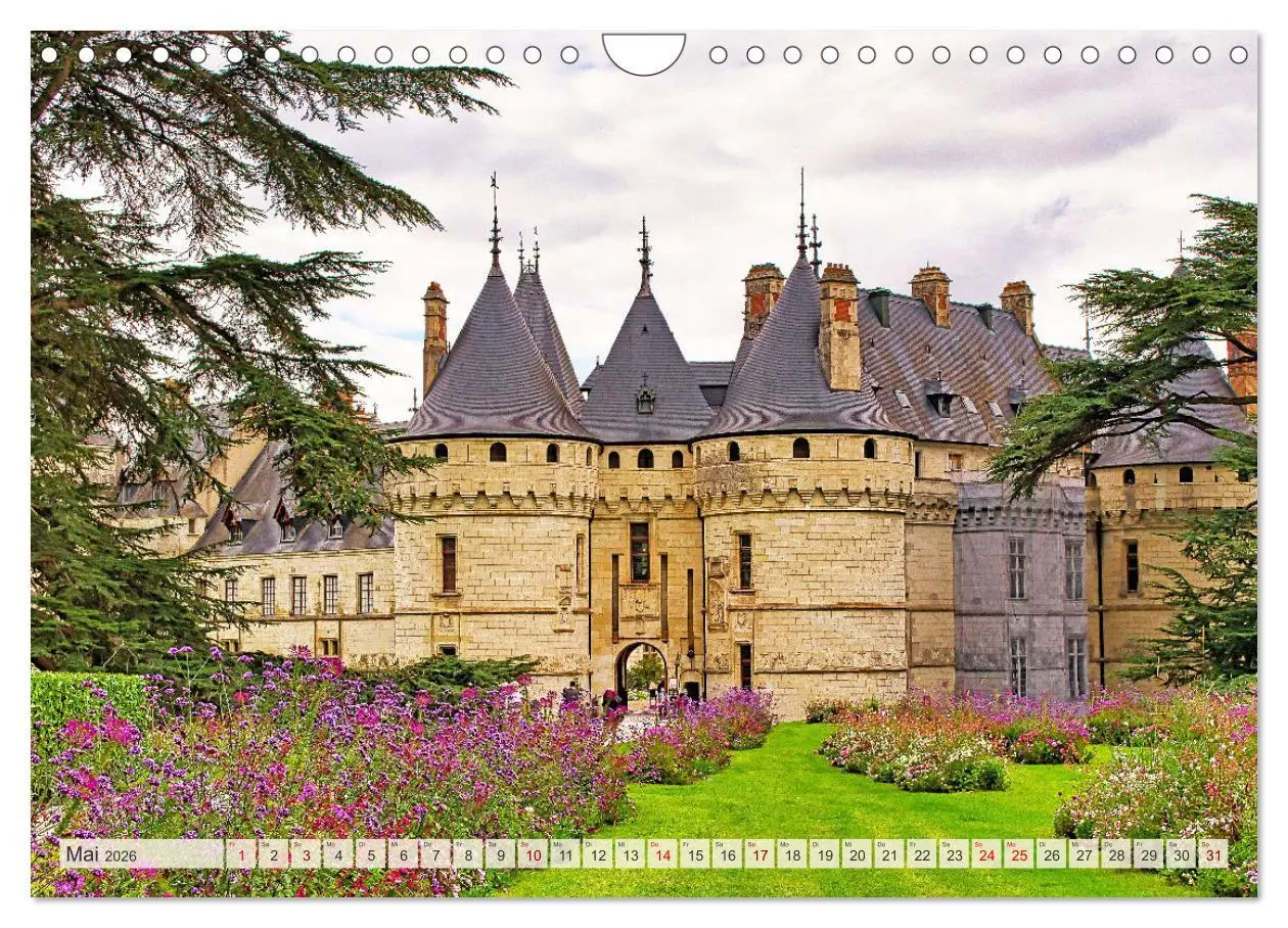 Bild: 9783457310762 | Romantisches Loiretal (Wandkalender 2026 DIN A4 quer), CALVENDO...