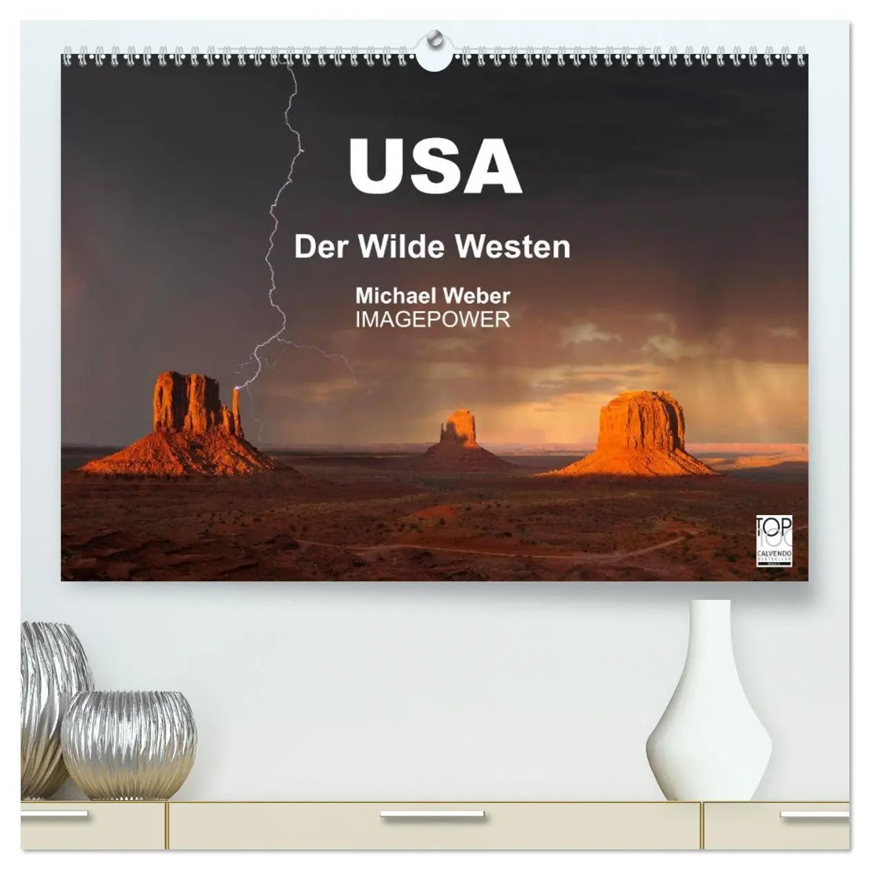 Cover: 9783516190762 | USA - Der Wilde Westen (hochwertiger Premium Wandkalender 2026 DIN...