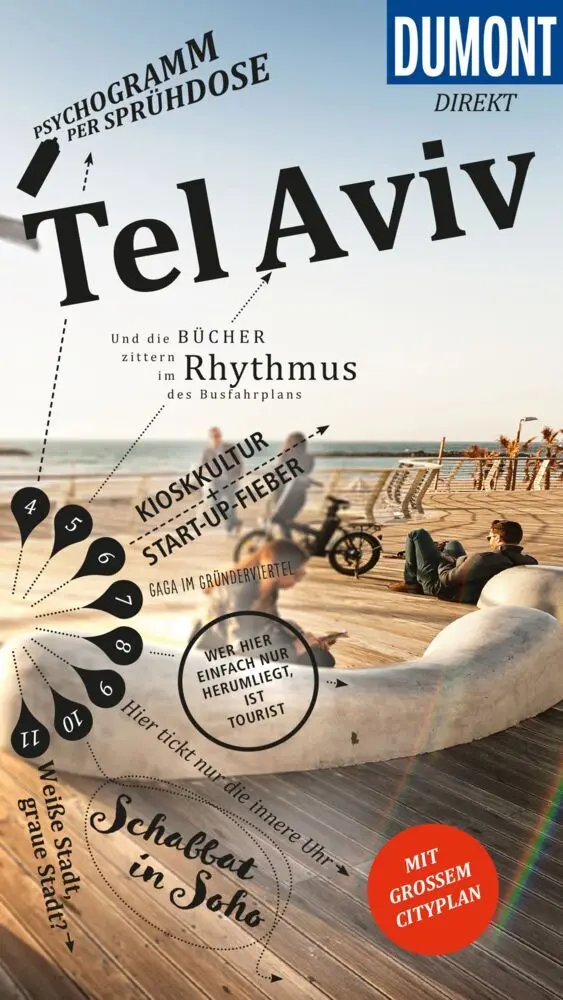 Cover: 9783616010762 | DUMONT direkt Reiseführer Tel Aviv | Mit großem Cityplan | Fazekas