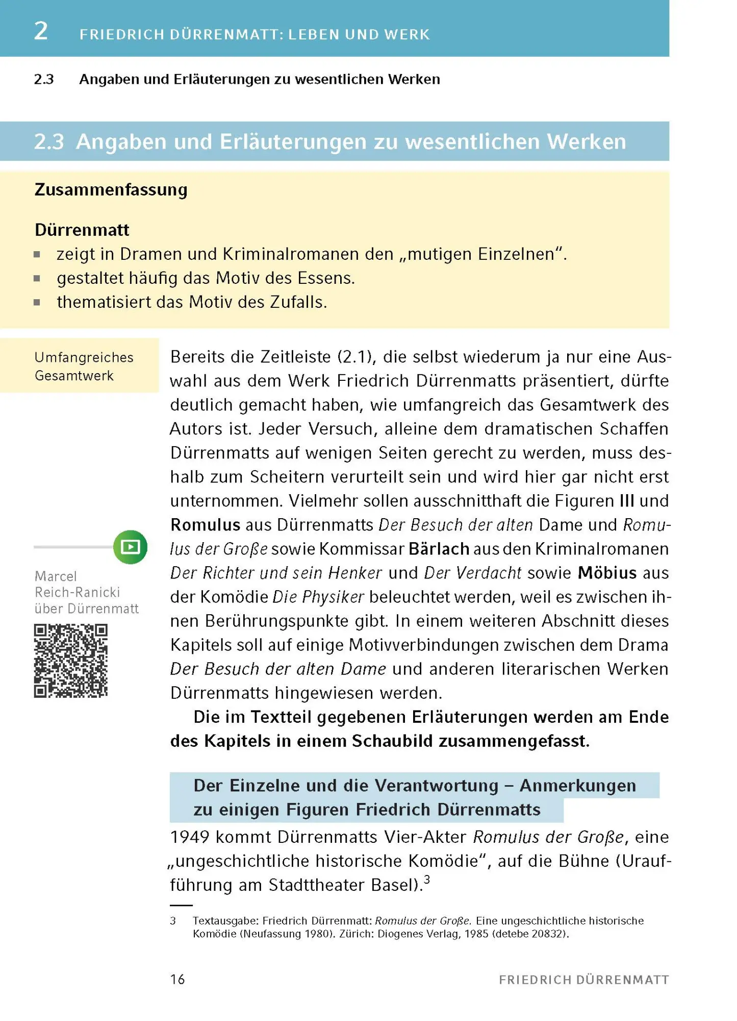 Bild: 9783804420762 | Der Besuch der alten Dame - Textanalyse und Interpretation | Buch