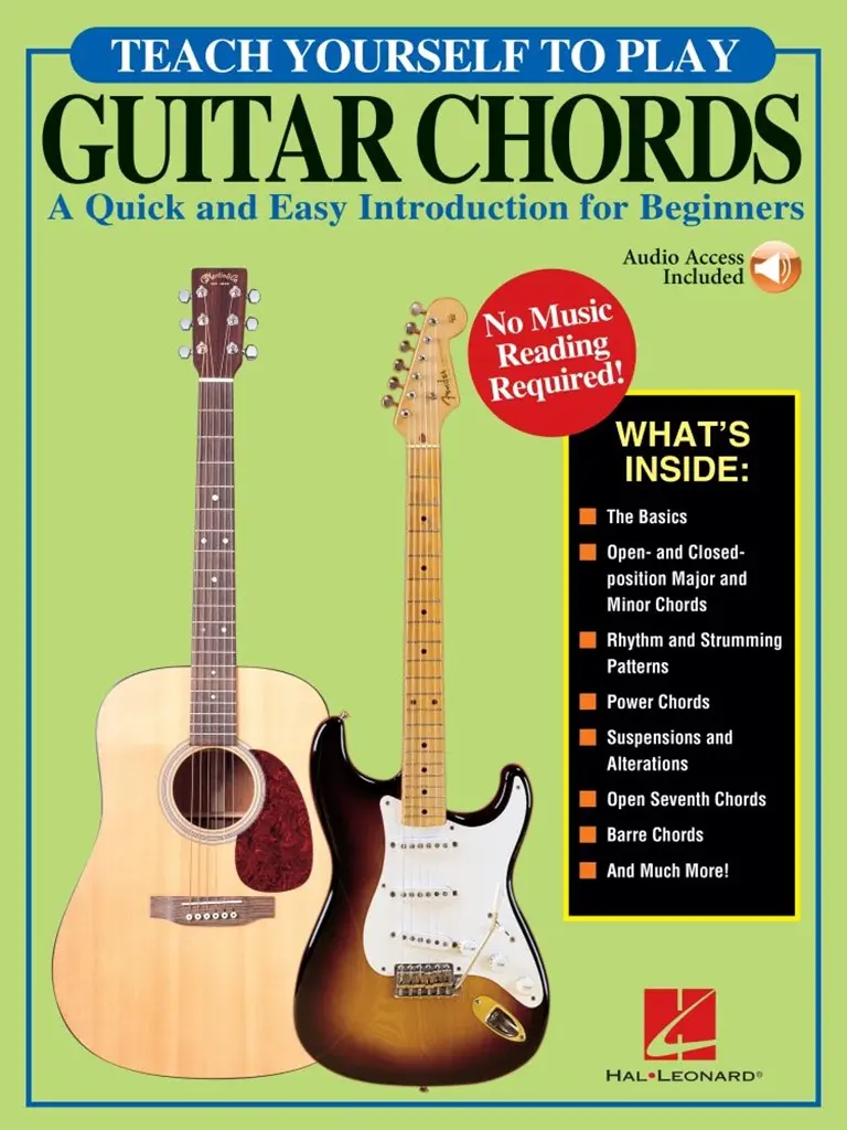 Cover: 888680060862 | Teach Yourself to Play Guitar Chords - A Quick and Easy...
