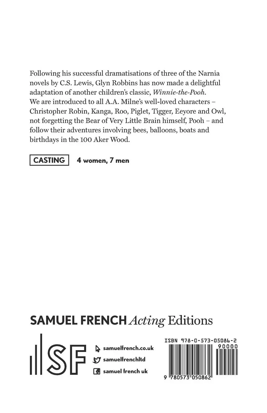 Rückseite: 9780573050862 | Winnie-the-Pooh | A A Milne | Taschenbuch | Kartoniert / Broschiert
