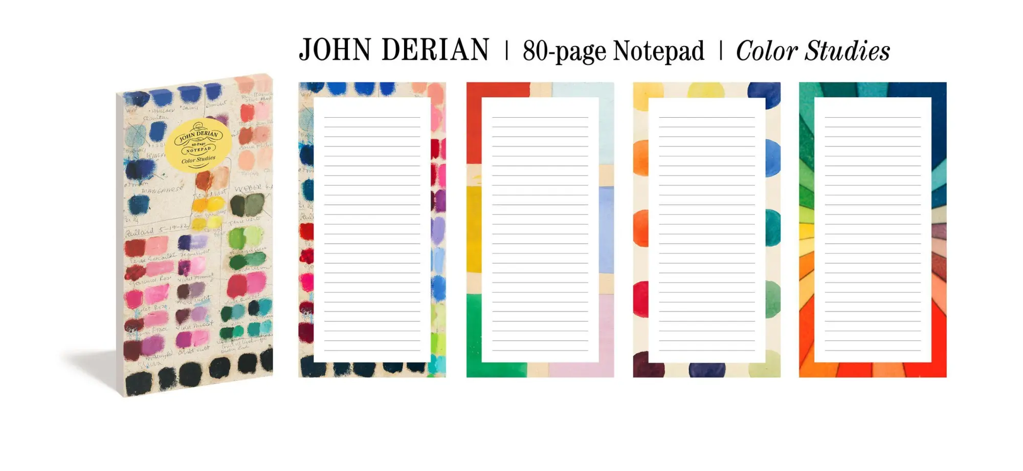 Bild: 9781648290862 | John Derian Paper Goods: Color Studies 80-Page Notepad | John Derian