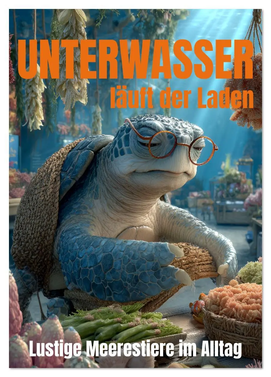 Cover: 9783516630862 | UNTERWASSER läuft der Laden - lustige Meerestiere im Alltag...