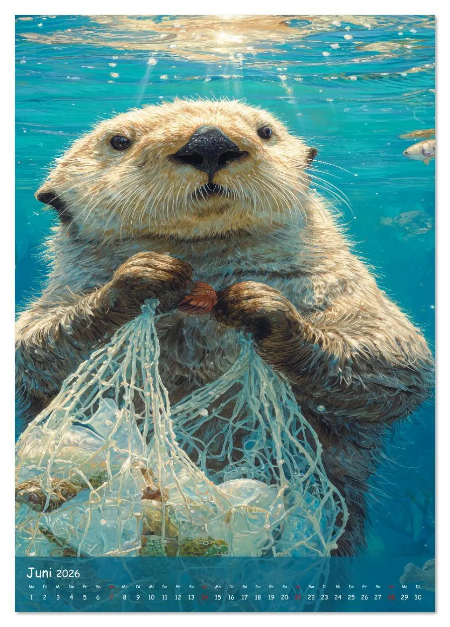 Bild: 9783516630862 | UNTERWASSER läuft der Laden - lustige Meerestiere im Alltag...