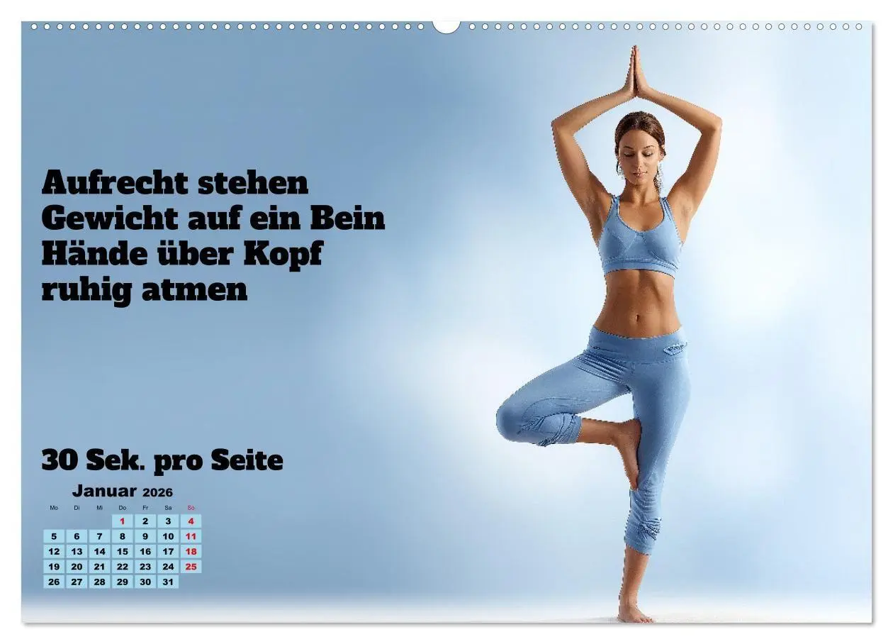 Bild: 9783516700862 | Yoga Kalender - Übungen und Meditation für jeden Monat...