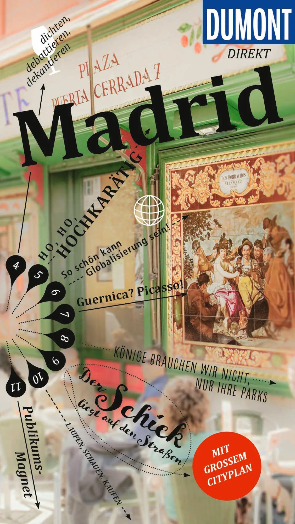 Cover: 9783616000862 | DUMONT direkt Reiseführer Madrid | Mit großem Cityplan | Taschenbuch