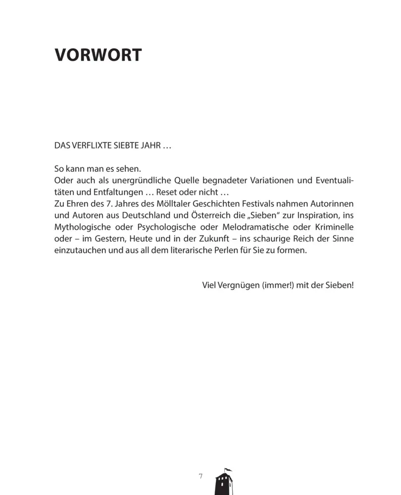 Bild: 9783702510862 | Mölltaler Geschichten Festival: Sieben | ProMÖLLTAL | Taschenbuch